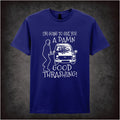 I’m Going To Give You A Damn Good Thrashing – Cult British Sitcom Graphic T-Shirt
