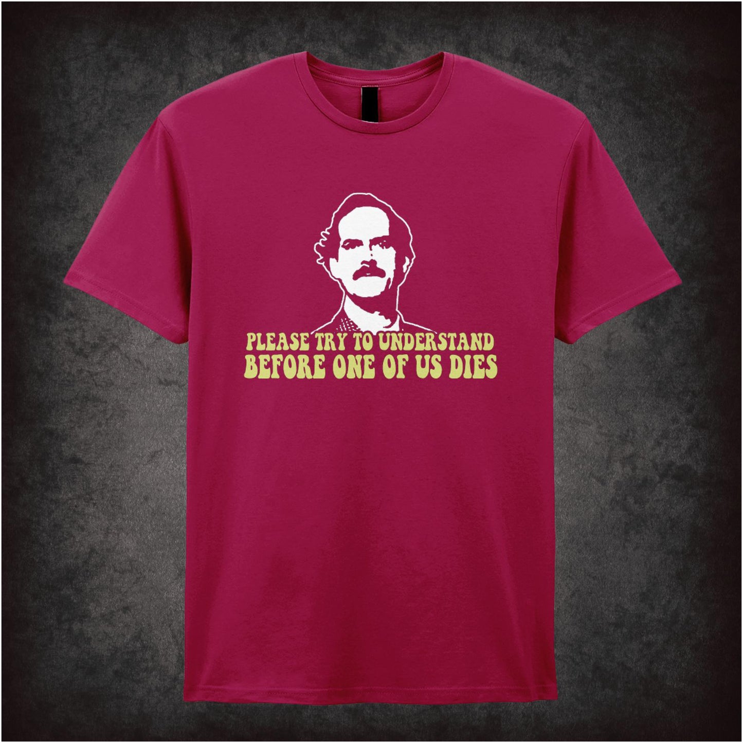 Please Try To Understand Before One Of Us Dies – Cult British Sitcom Graphic T-Shirt