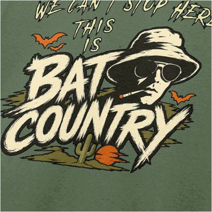 WE CAN'T STOP HERE THIS IS BAT COUNTRY