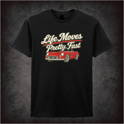 ‘Life Moves Pretty Fast’ T-shirt from Ferris Bueller’s Day Off