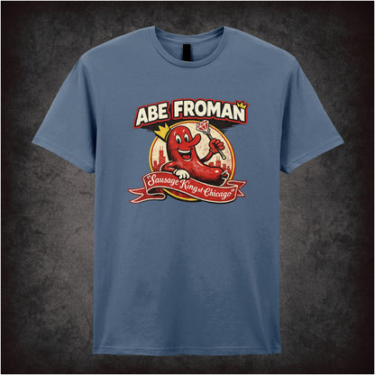 ‘Abe Froman sausage king of Chicago’ T-shirt from Ferris Bueller’s Day Off