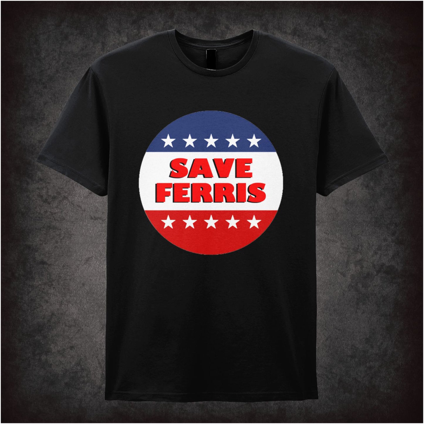 Save Ferris – Cult Comedy Graphic T-Shirt