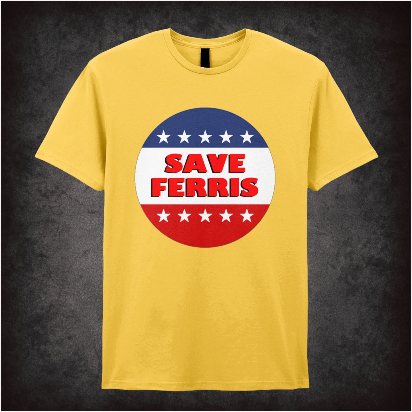 Save Ferris – Cult Comedy Graphic T-Shirt