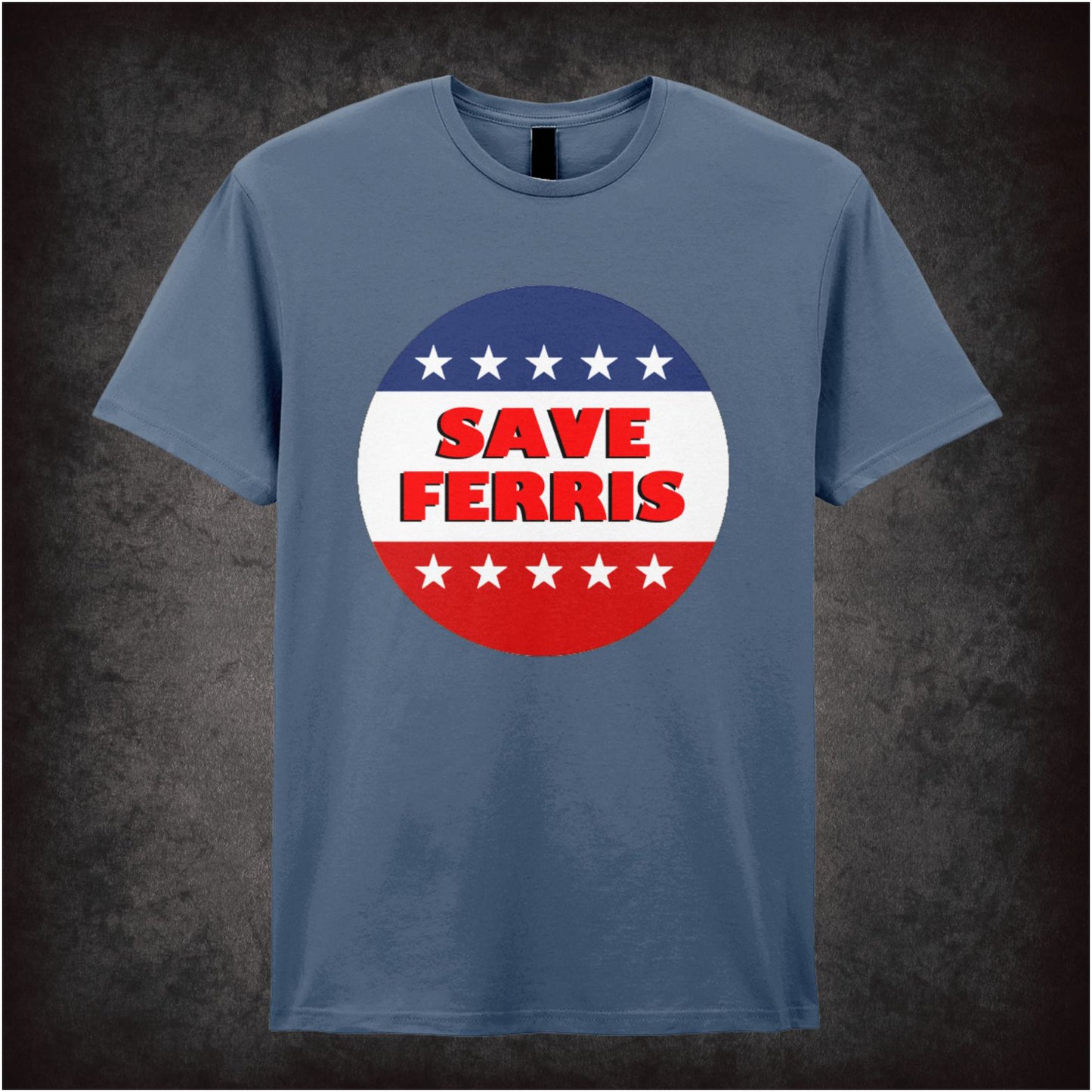 Save Ferris – Cult Comedy Graphic T-Shirt