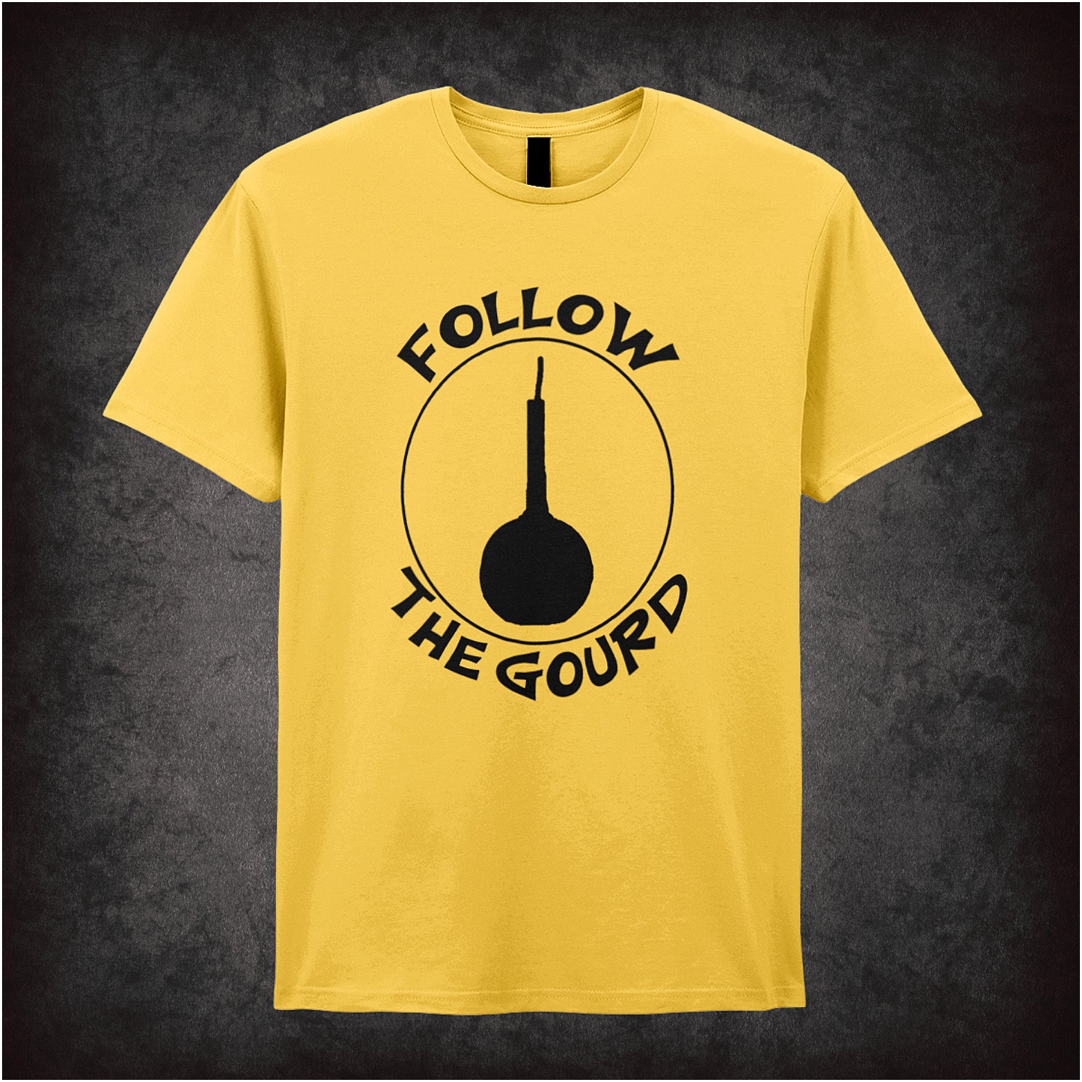 Follow the Gourd Monty Python Life of Brian inspired soft style unisex daisy T-shirt featuring iconic movie quote design, perfect for classic comedy fans.