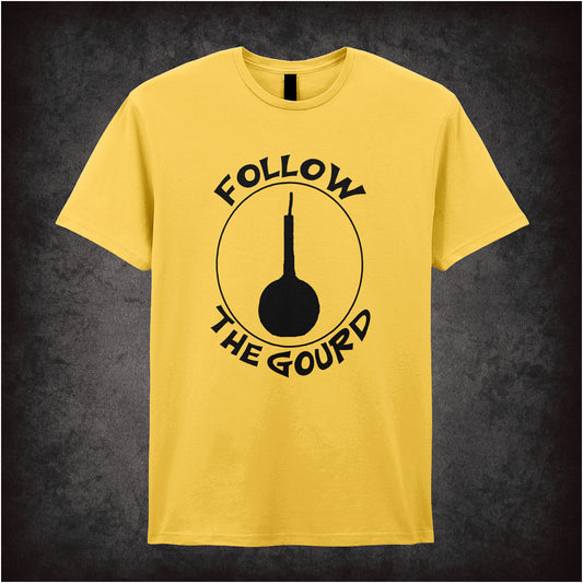 Follow the Gourd Monty Python Life of Brian inspired soft style unisex daisy T-shirt featuring iconic movie quote design, perfect for classic comedy fans.