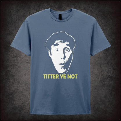 “Frankie Howerd ‘Titter ye not’ T-shirt from Frankie Howerd”