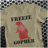 Freeze Gopher - Caddyshack Inspired Unisex T Shirt