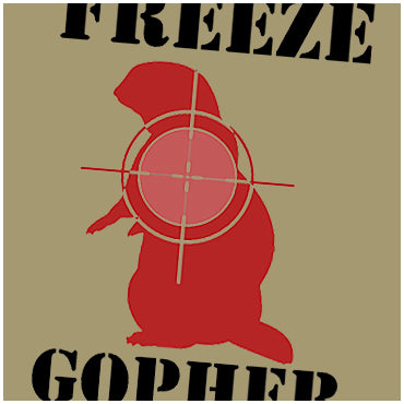 Freeze Gopher - Caddyshack Inspired Unisex T Shirt