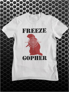 Freeze Gopher - Caddyshack Inspired Unisex T Shirt