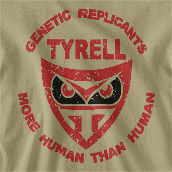 Tyrell Genetic Replicants More Human Than Human - Blade Runner Inspired Unisex T Shirt