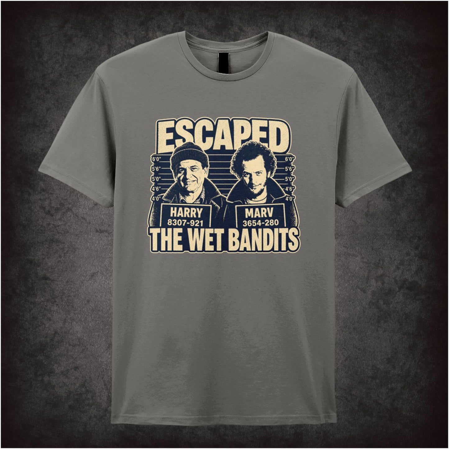 Wet Bandits Harry and Marvin T-shirt from Home Alone