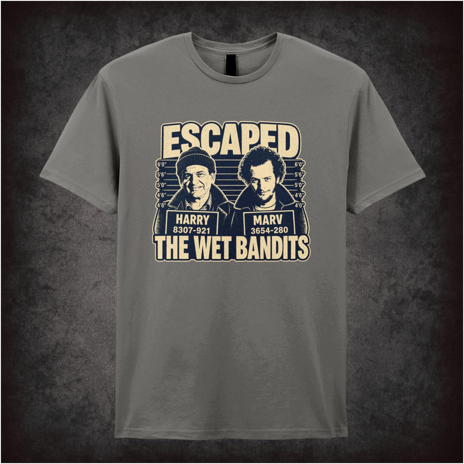 Wet Bandits Harry and Marvin T-shirt from Home Alone