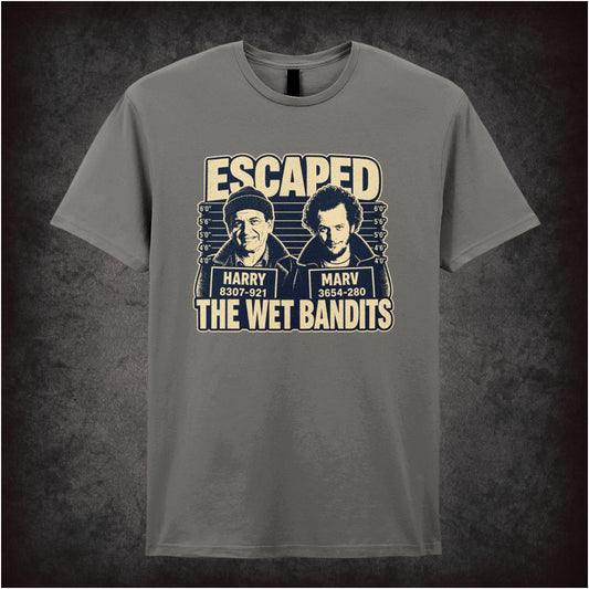 Wet Bandits Harry and Marvin T-shirt from Home Alone