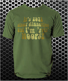 It's 1973, Almost Dinnertime And I'm 'Avin' Hoops - Life On Mars, Ashes To Ashes Inspired Unisex T Shirt