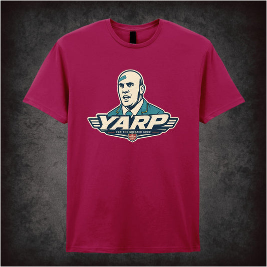 Michael Armstrong face ‘Yarp’ T-shirt from Hot Fuzz