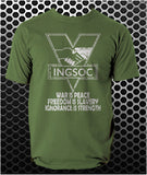 INGSOC War Is Peace - George Orwell - 1984 Inspired Unisex T Shirt