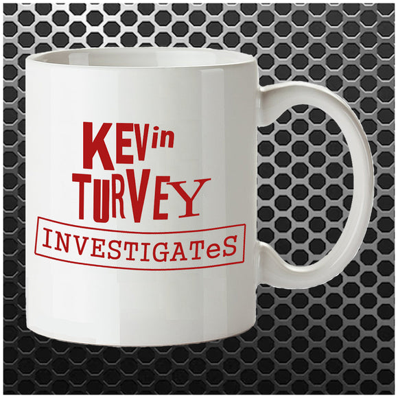 Investigates - Kevin Turvey Inspired Mug