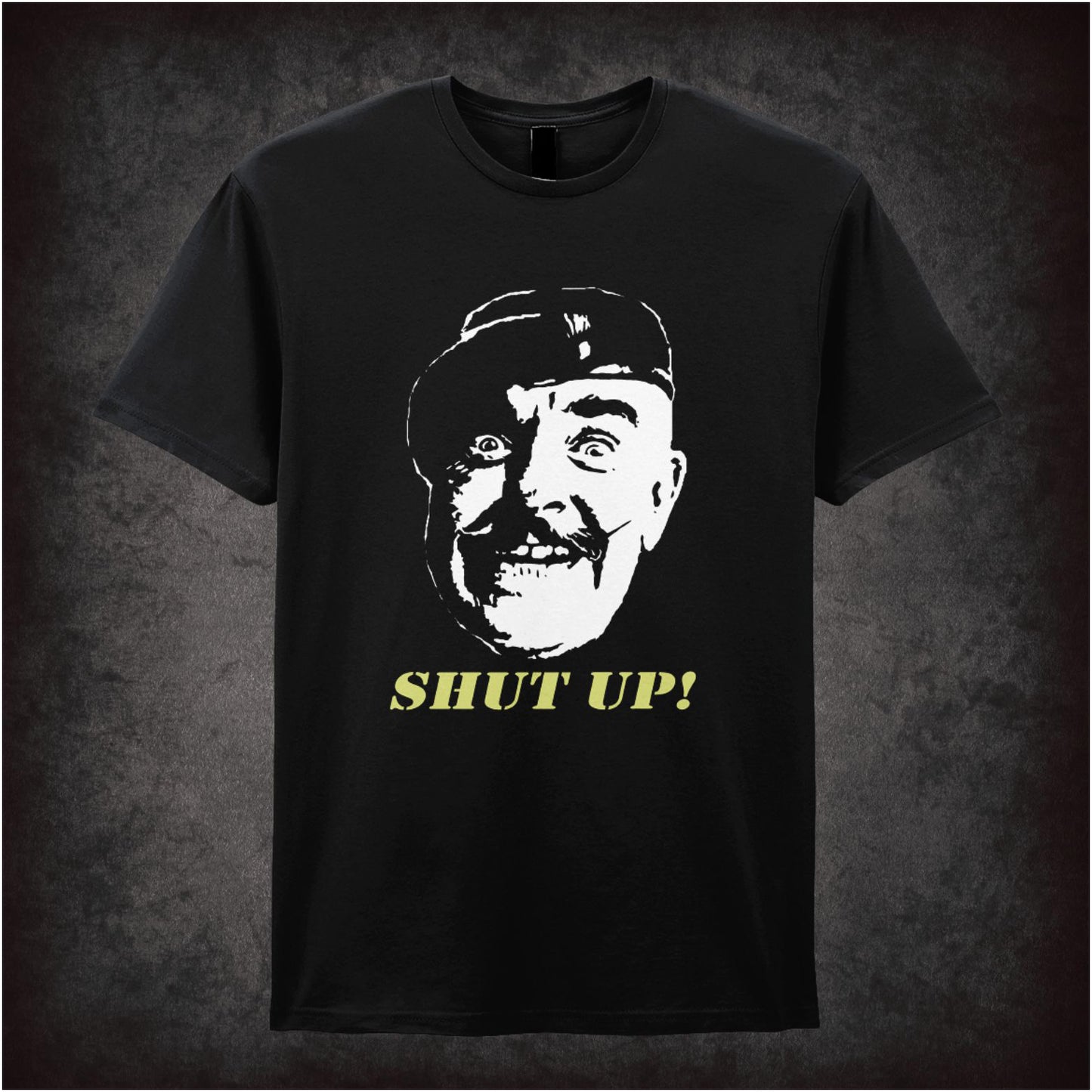 Shut Up! – Cult British Sitcom Graphic T-Shirt
