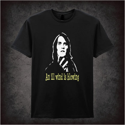An Ill Wind Is Blowing – Cult British Comedy Graphic T-Shirt