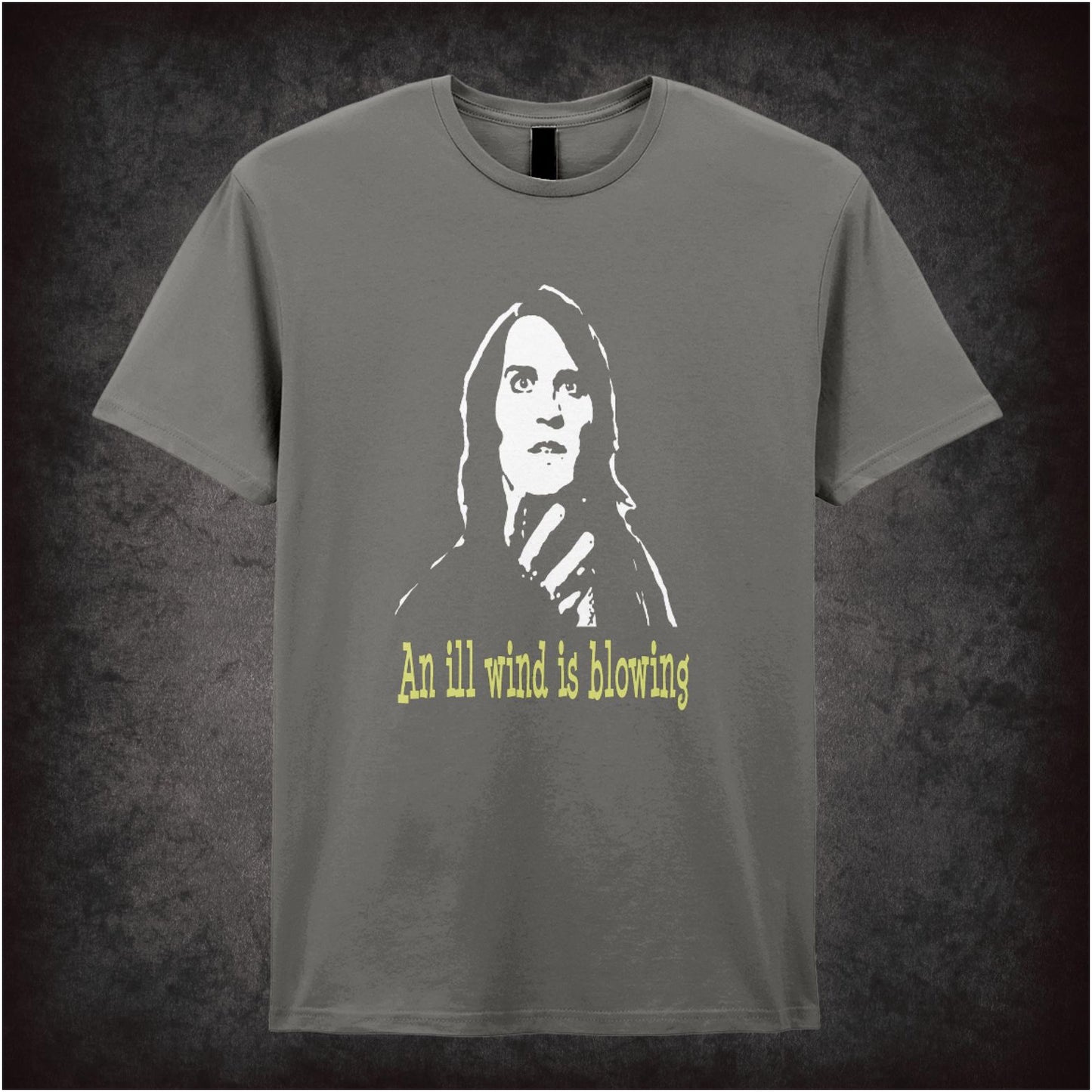 An Ill Wind Is Blowing – Cult British Comedy Graphic T-Shirt