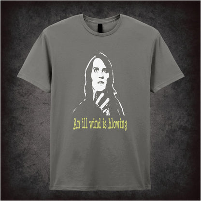 An Ill Wind Is Blowing – Cult British Comedy Graphic T-Shirt