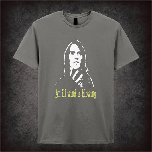 An Ill Wind Is Blowing – Cult British Comedy Graphic T-Shirt