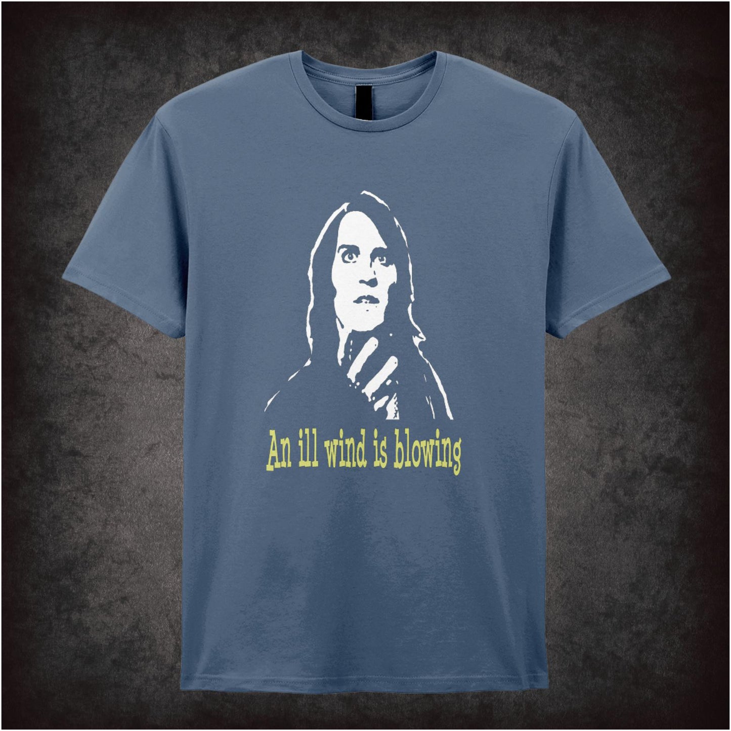 An Ill Wind Is Blowing – Cult British Comedy Graphic T-Shirt