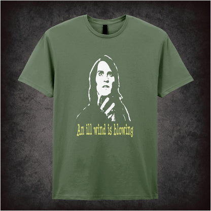 An Ill Wind Is Blowing – Cult British Comedy Graphic T-Shirt