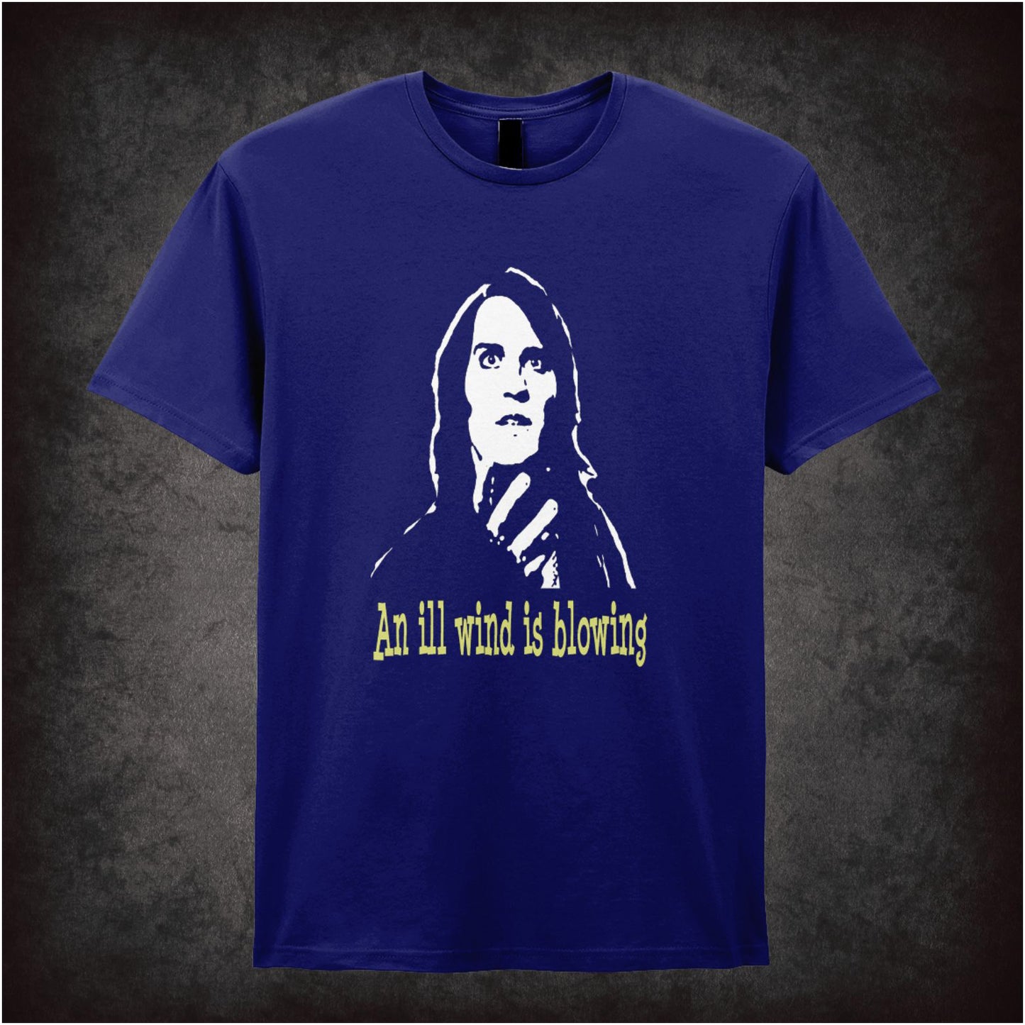 An Ill Wind Is Blowing – Cult British Comedy Graphic T-Shirt