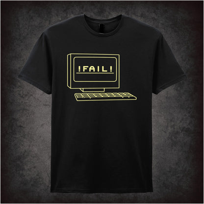  "‘FAIL! T-shirt in black from The IT Crowd”