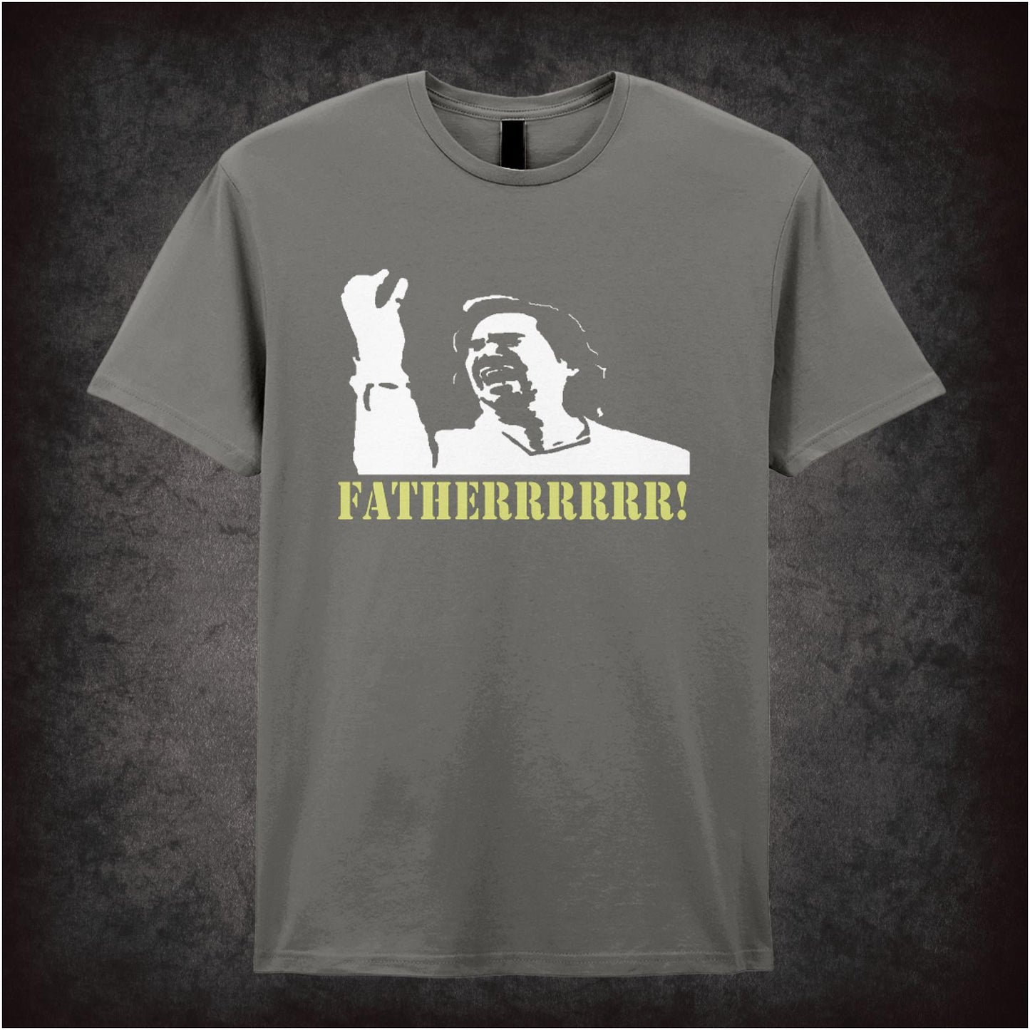 Fatherrrrr the IT Crowd inspired unisex T-shirt with graphic design