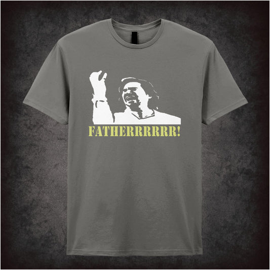 Fatherrrrr the IT Crowd inspired unisex T-shirt with graphic design