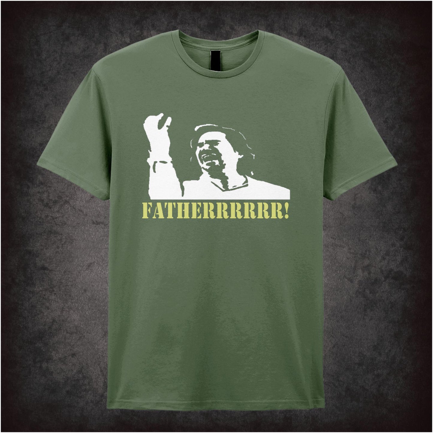 Fatherrrrr – Cult British Comedy Graphic T-Shirt