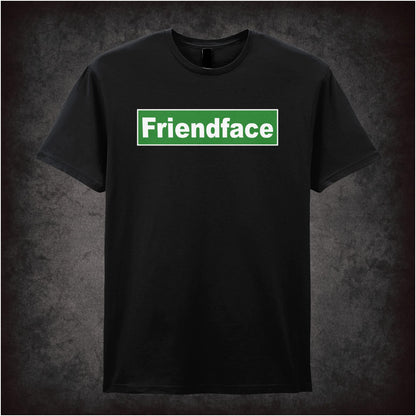 Friendface the IT Crowd inspired unisex T-shirt with graphic design