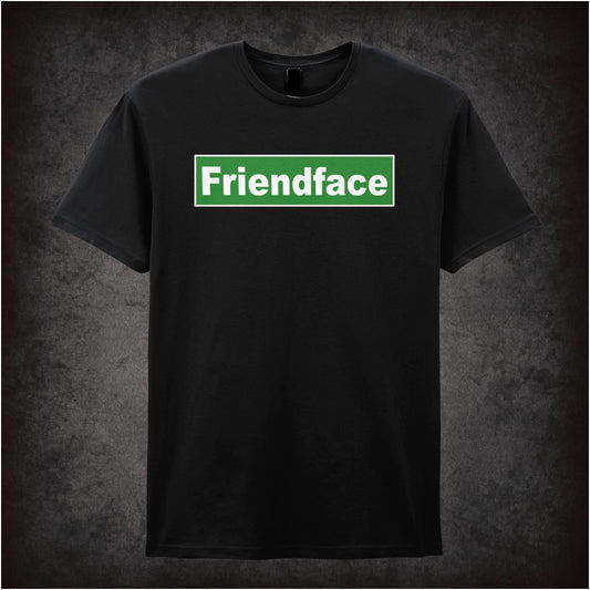 Friendface the IT Crowd inspired unisex T-shirt with graphic design