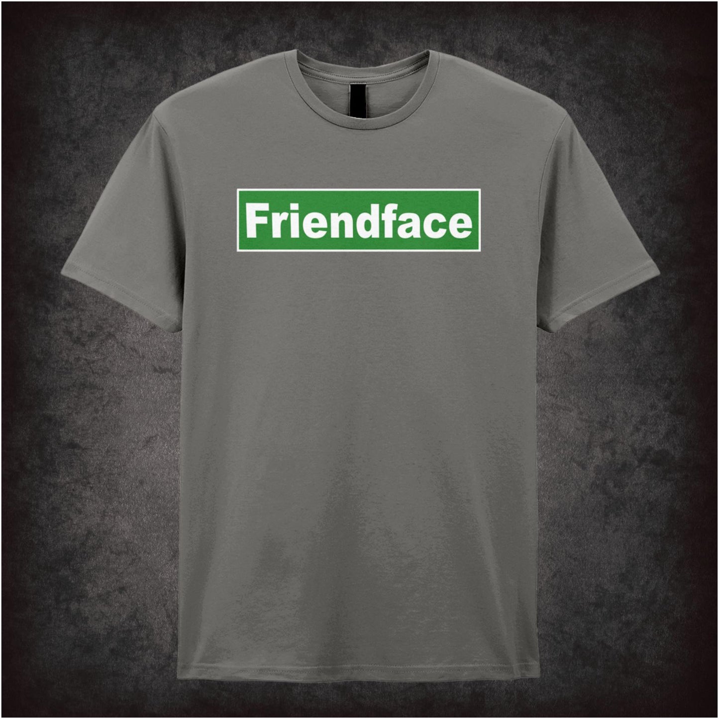 Friendface – Cult British Comedy Graphic T-Shirt