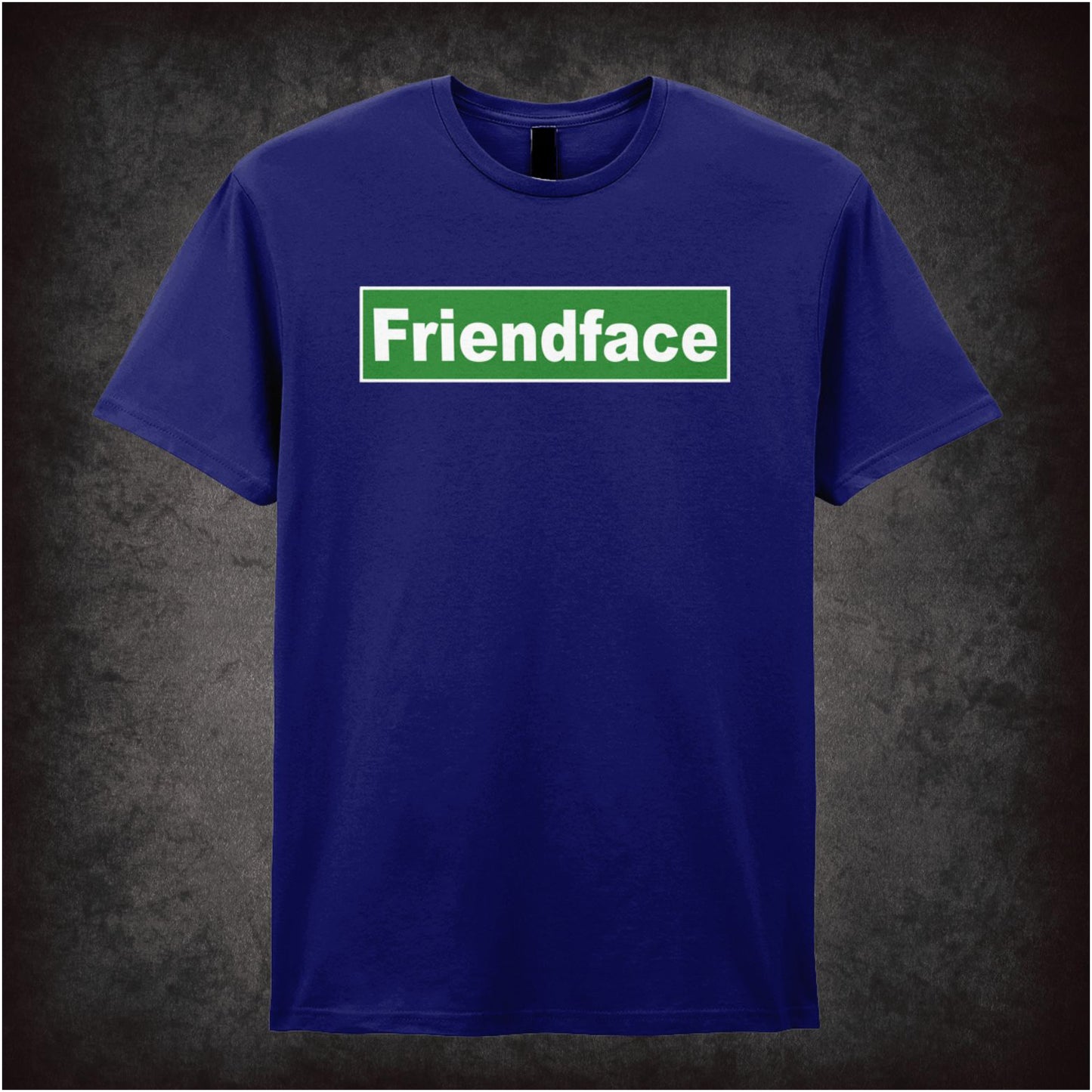 Friendface – Cult British Comedy Graphic T-Shirt