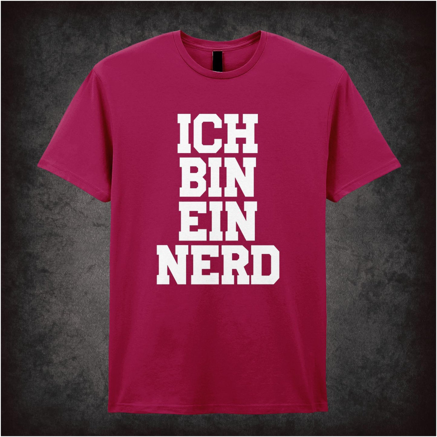 Ich Bin Ein Nerd – Cult British Comedy Graphic T-Shirt