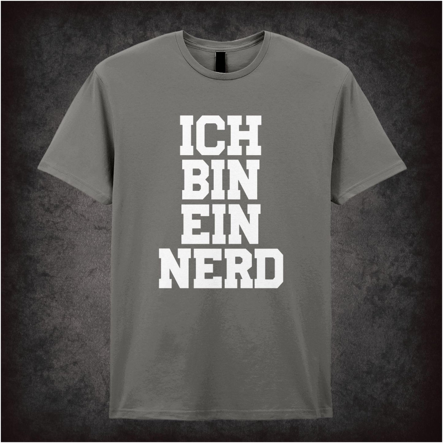 Ich Bin Ein Nerd the IT Crowd inspired unisex T-shirt with graphic design