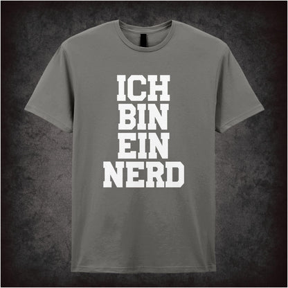 Ich Bin Ein Nerd the IT Crowd inspired unisex T-shirt with graphic design