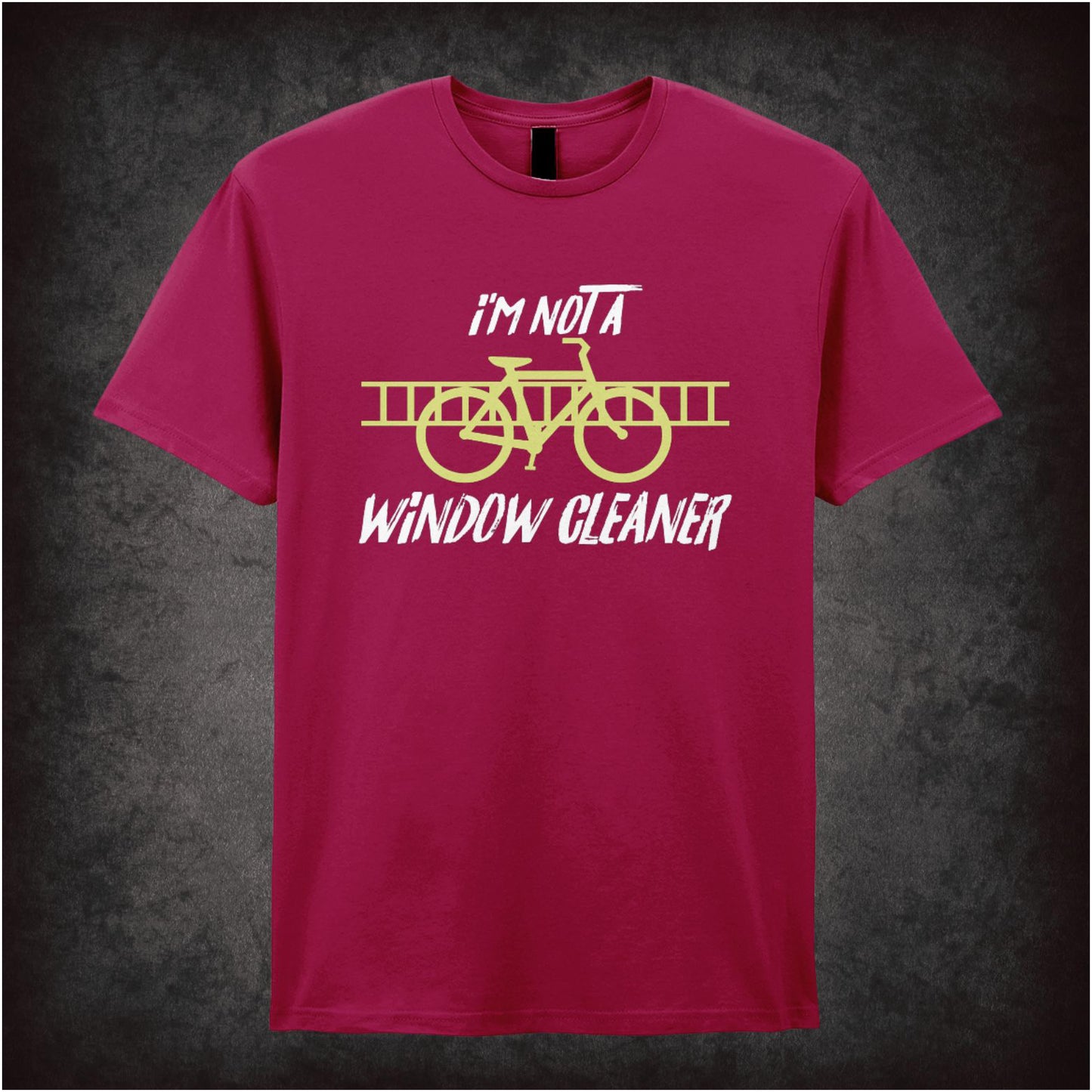 I’m Not A Window Cleaner – Cult British Comedy Graphic T-Shirt