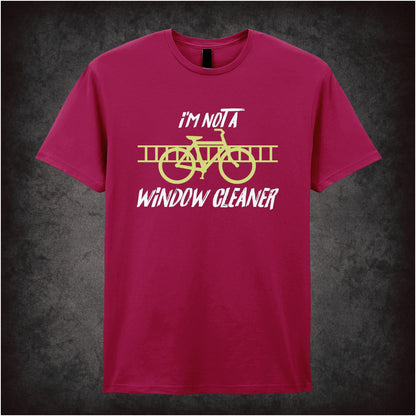 I’m Not A Window Cleaner – Cult British Comedy Graphic T-Shirt