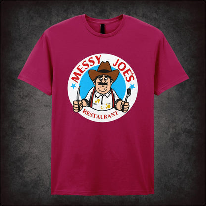 Messy Joe’s Restaurant – Cult British Comedy Graphic T-Shirt
