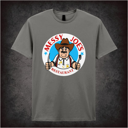 Messy Joe’s Restaurant – Cult British Comedy Graphic T-Shirt