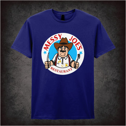Messy Joe’s Restaurant – Cult British Comedy Graphic T-Shirt