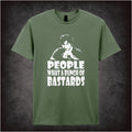 People, What A Bunch Of Bastards – Cult British Comedy Graphic T-Shirt