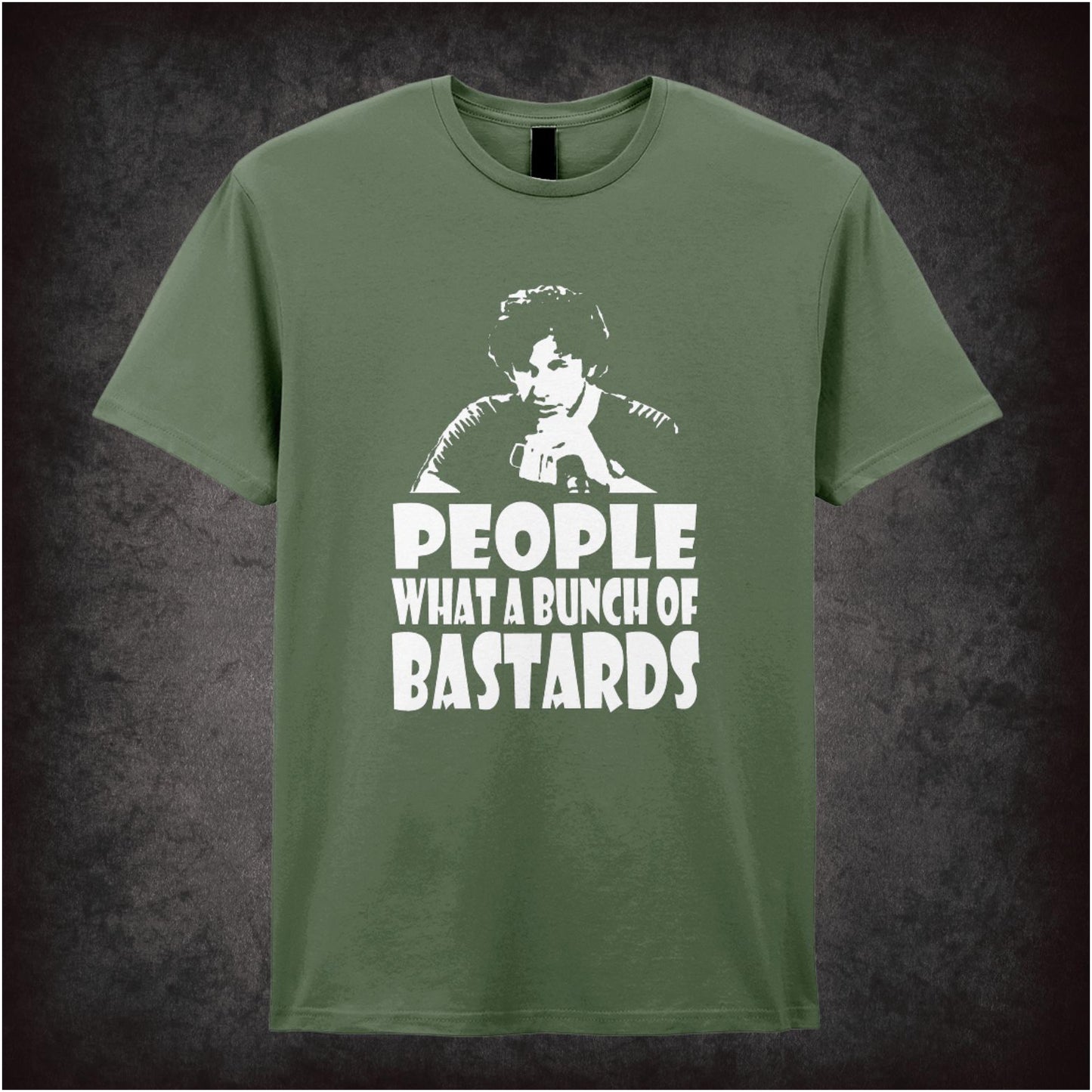 People What A Bunch Of Bastards the IT Crowd inspired unisex T-shirt with graphic design