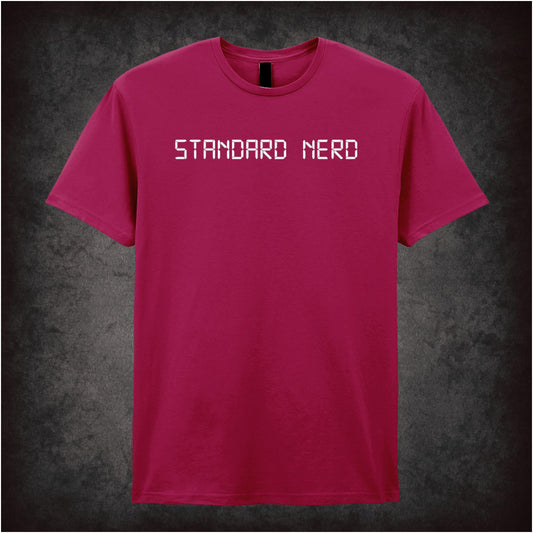 Standard Nerd – Cult British Comedy Graphic T-Shirt