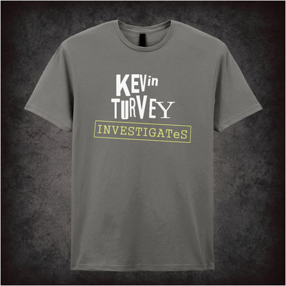 Kevin Turvey Investigates – Cult British Comedy Graphic T-Shirt
